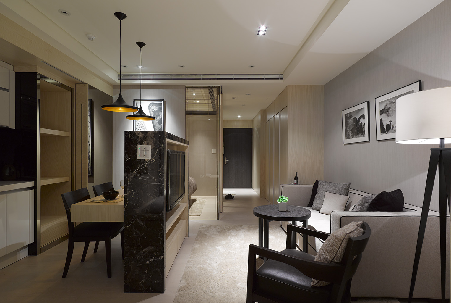 對於11坪大小空間的使用坪效、機能運用以及空調規劃,